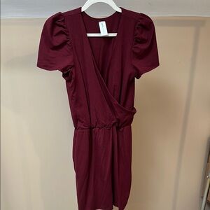 Smash & Tess Burgundy Dress, M